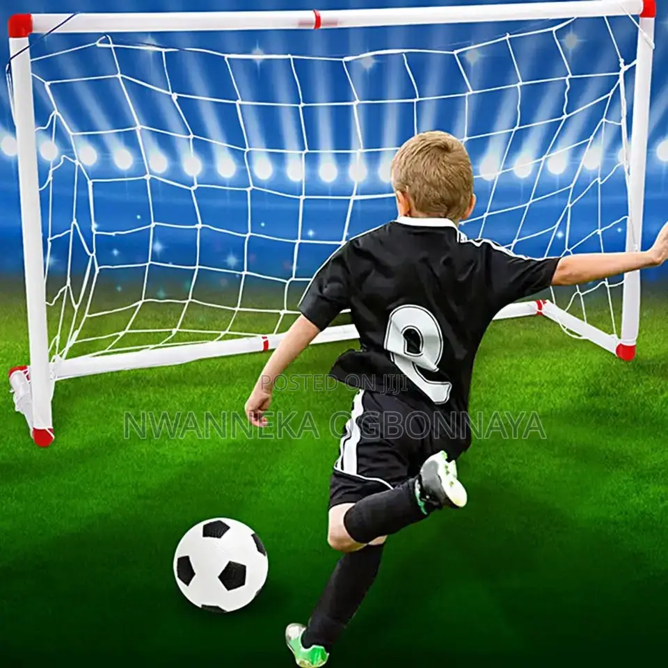 Children Goal Post With Ball