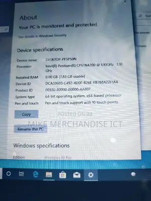 Laptop HP ProBook X360 11 G2 EE 8GB Intel Pentium SSD 128GB