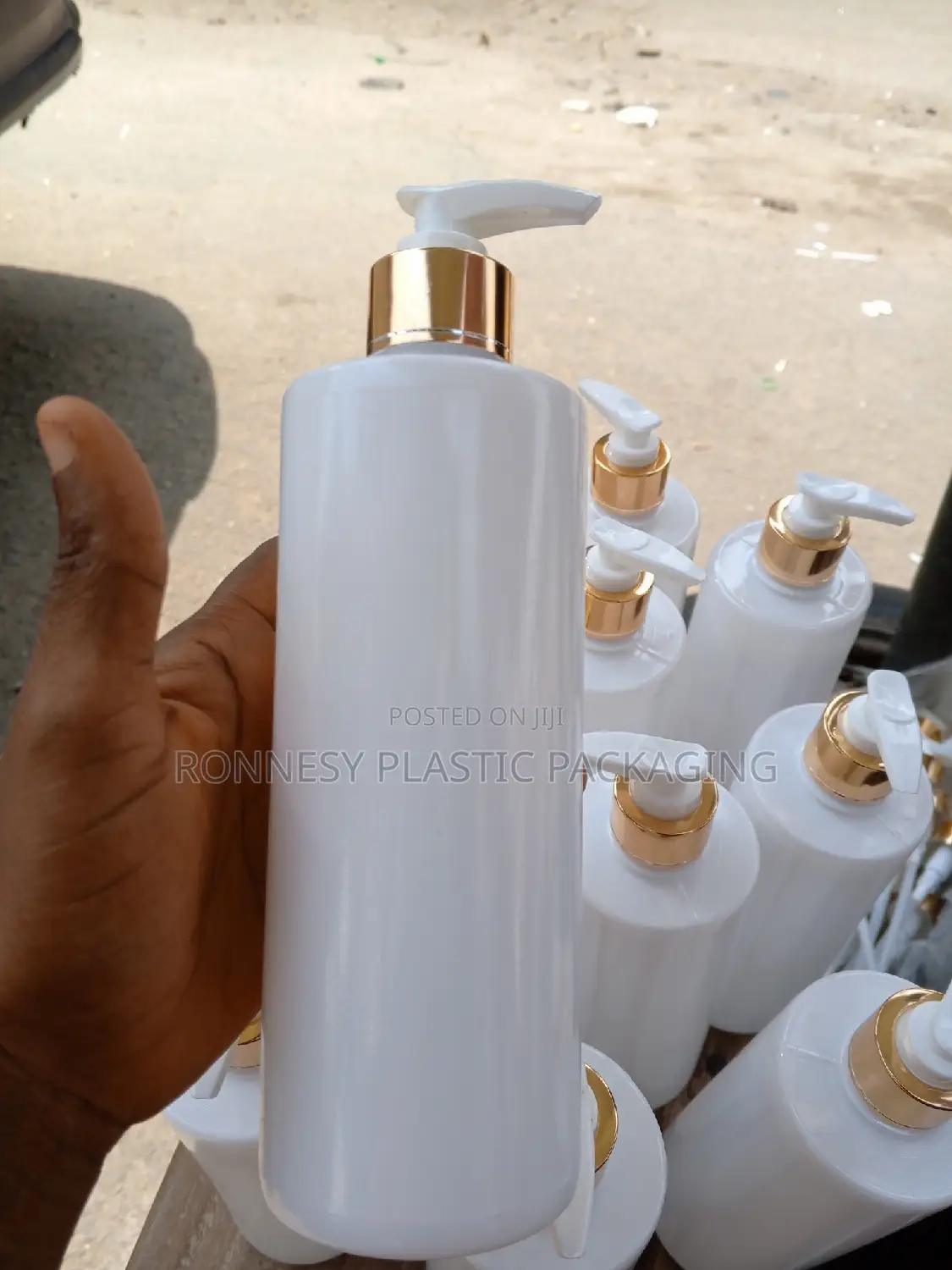 500ml Cosmetics Lotion Plastic Bottles