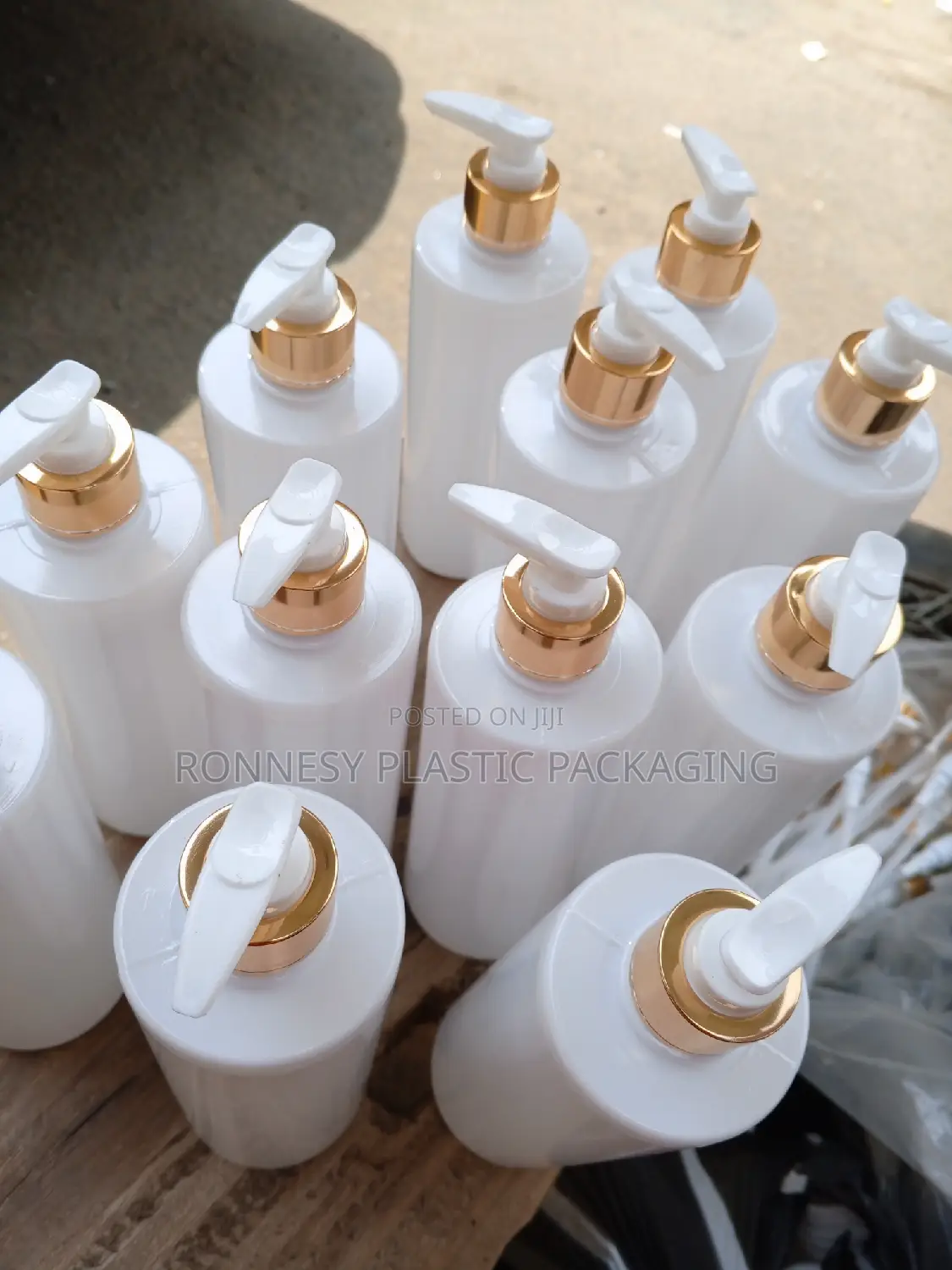 500ml Cosmetics Lotion Plastic Bottles