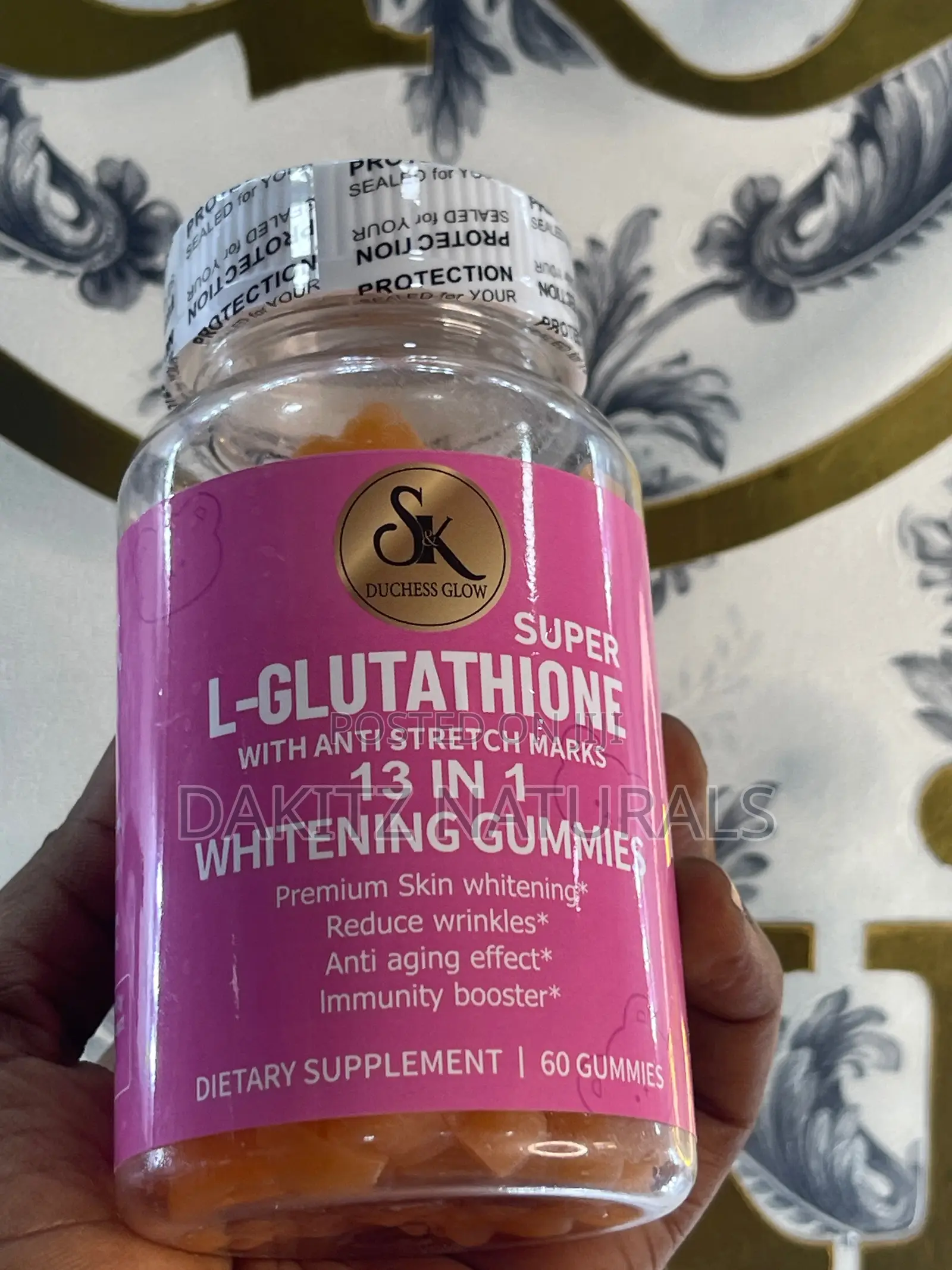 Duchess Glow Super L-Glutathione With Anti-Stretchmarks