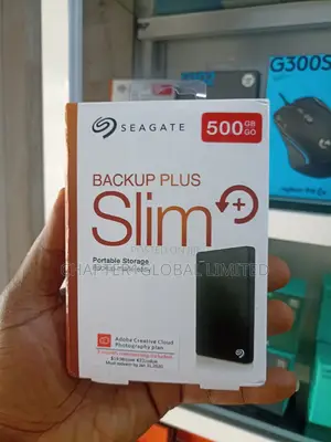 Seagate 500GB Seagate External Hard Disk Drive Backup Plus