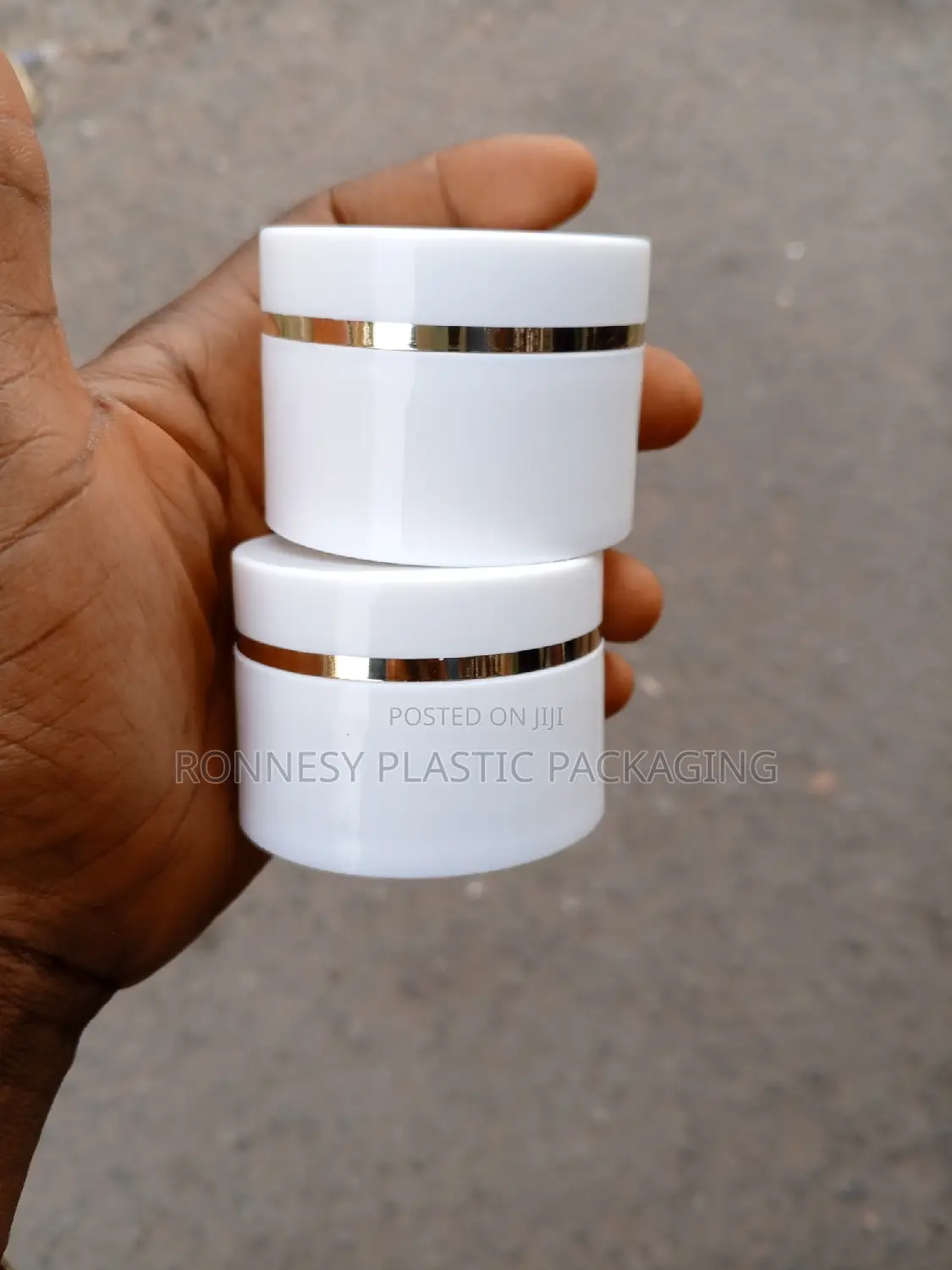 Face Cream Cosmetics Container