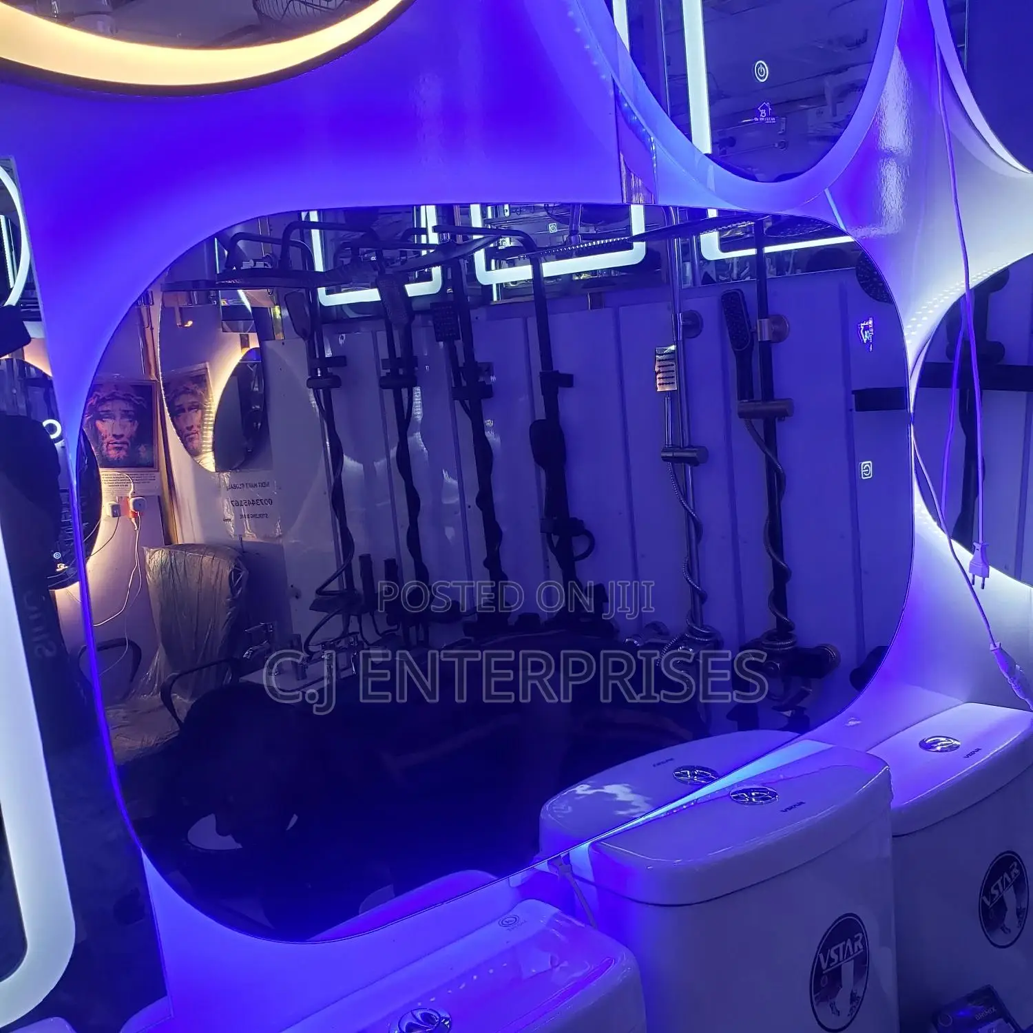 100cm by 70cm LED Mirror Light