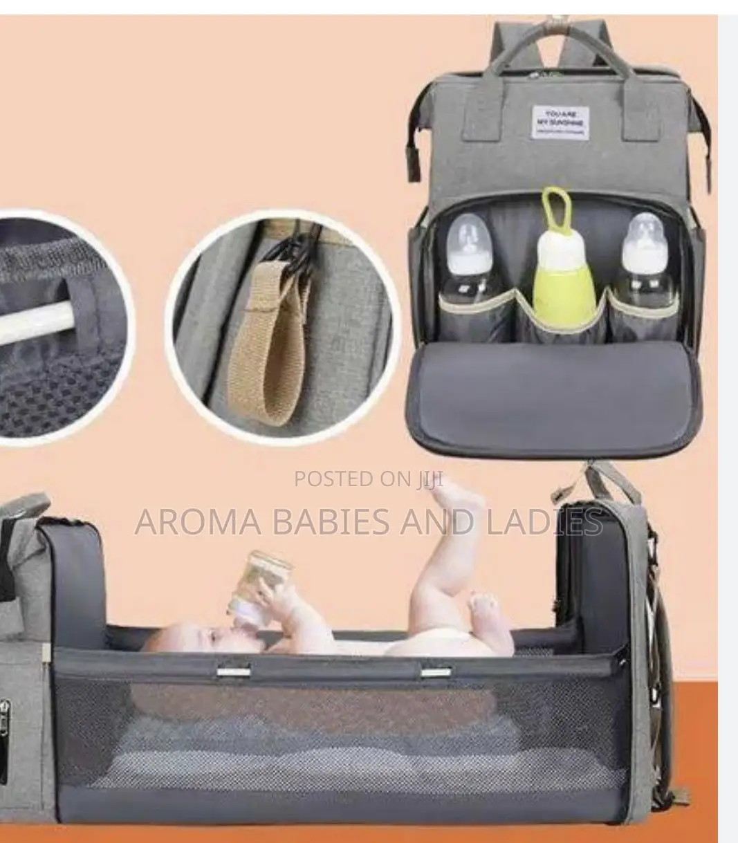 Baby Foldable Bed Bag