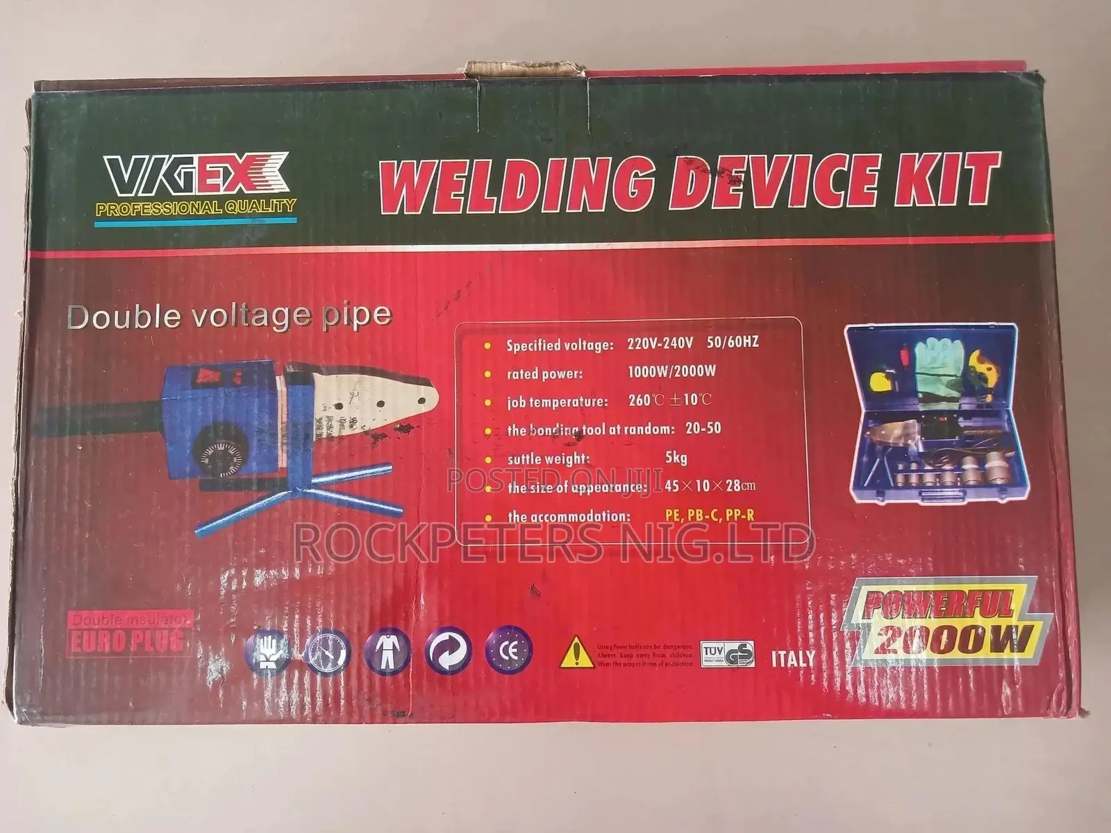 Vigex 2000W Welding Device KIT