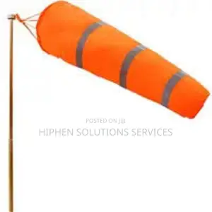 Wind Direction Measurement Sock Bag With Silver Refle
