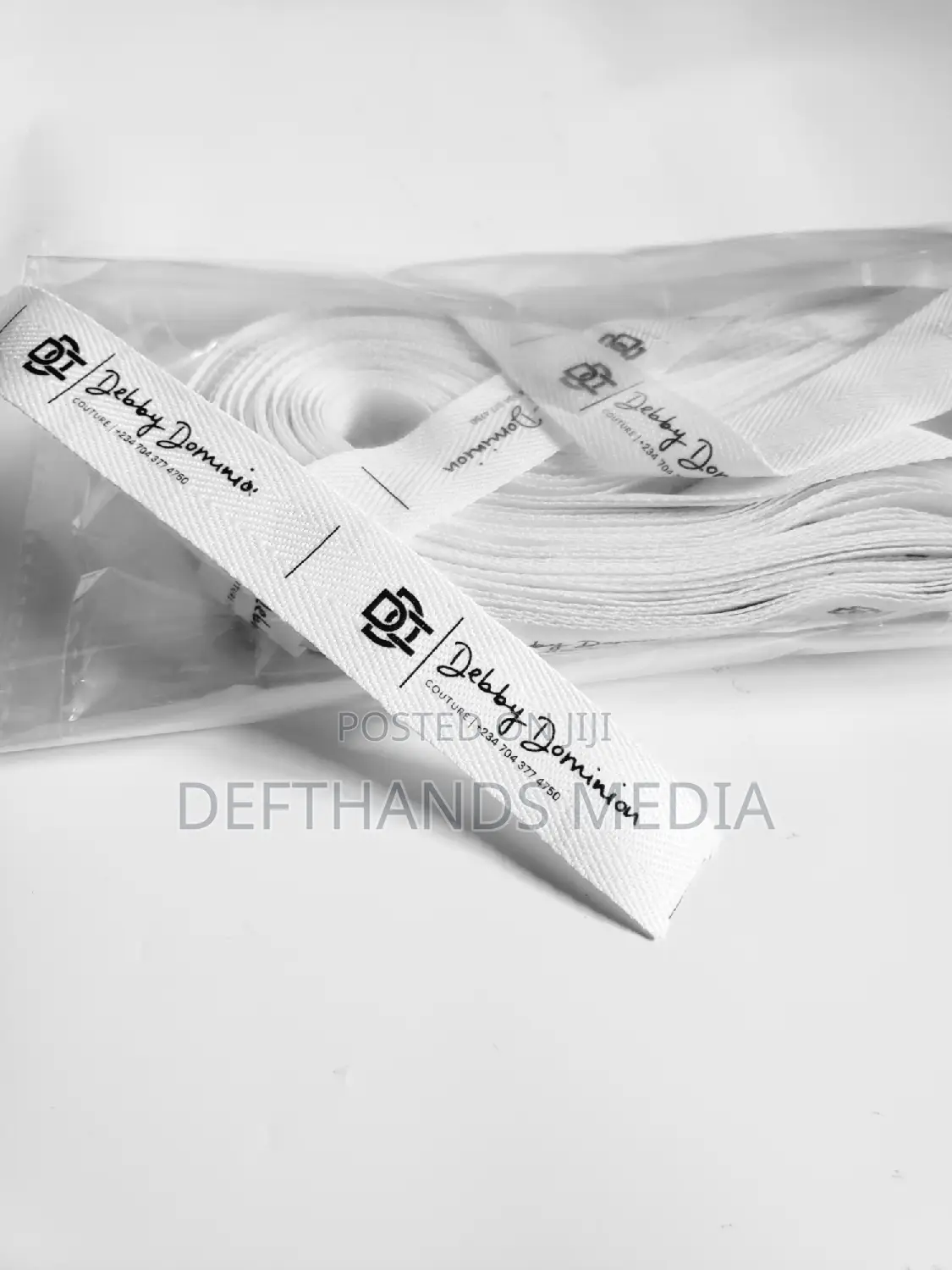 Non-Woven Printed Labels [120 - 150pcs]