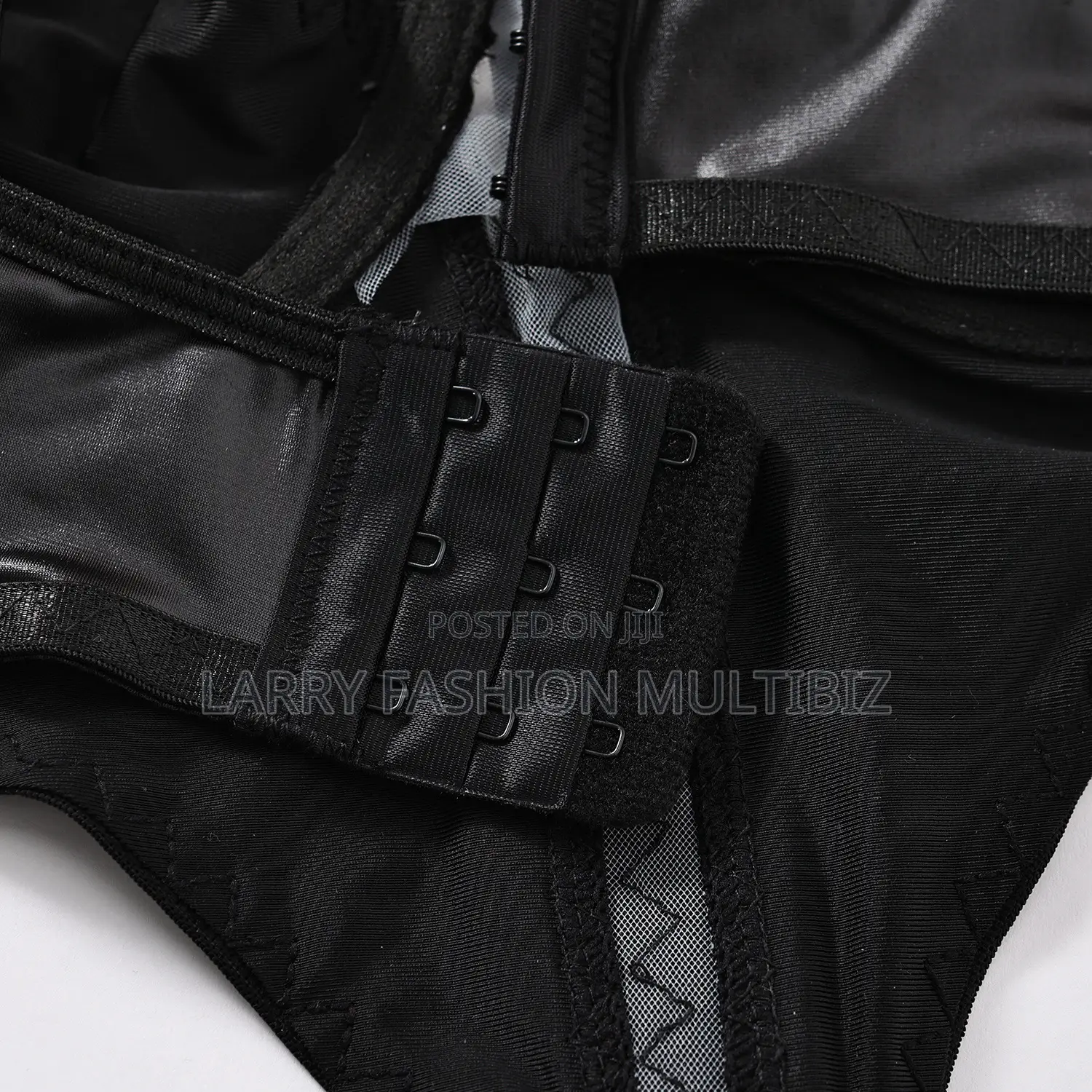 Harness Leather Bra Top