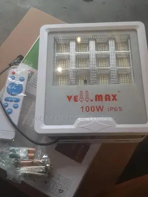 Original Vellmax Solar Flood Light With Remote Control
