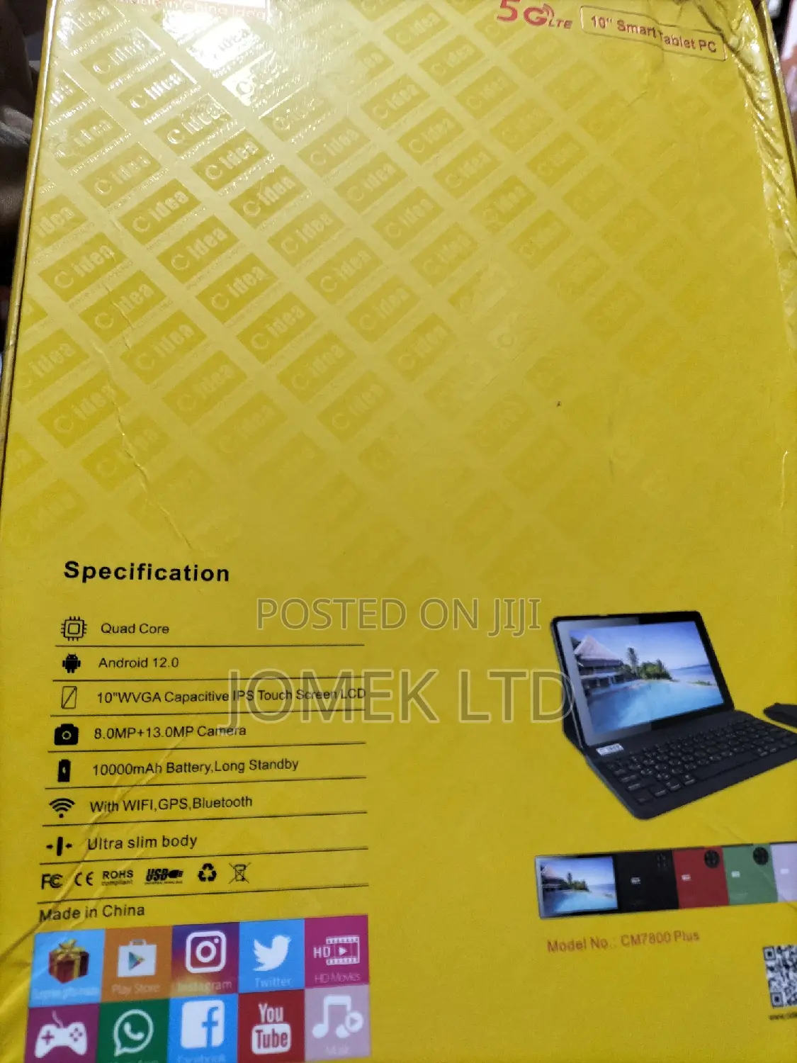 New C idea CM8500 Plus 256 GB Gray