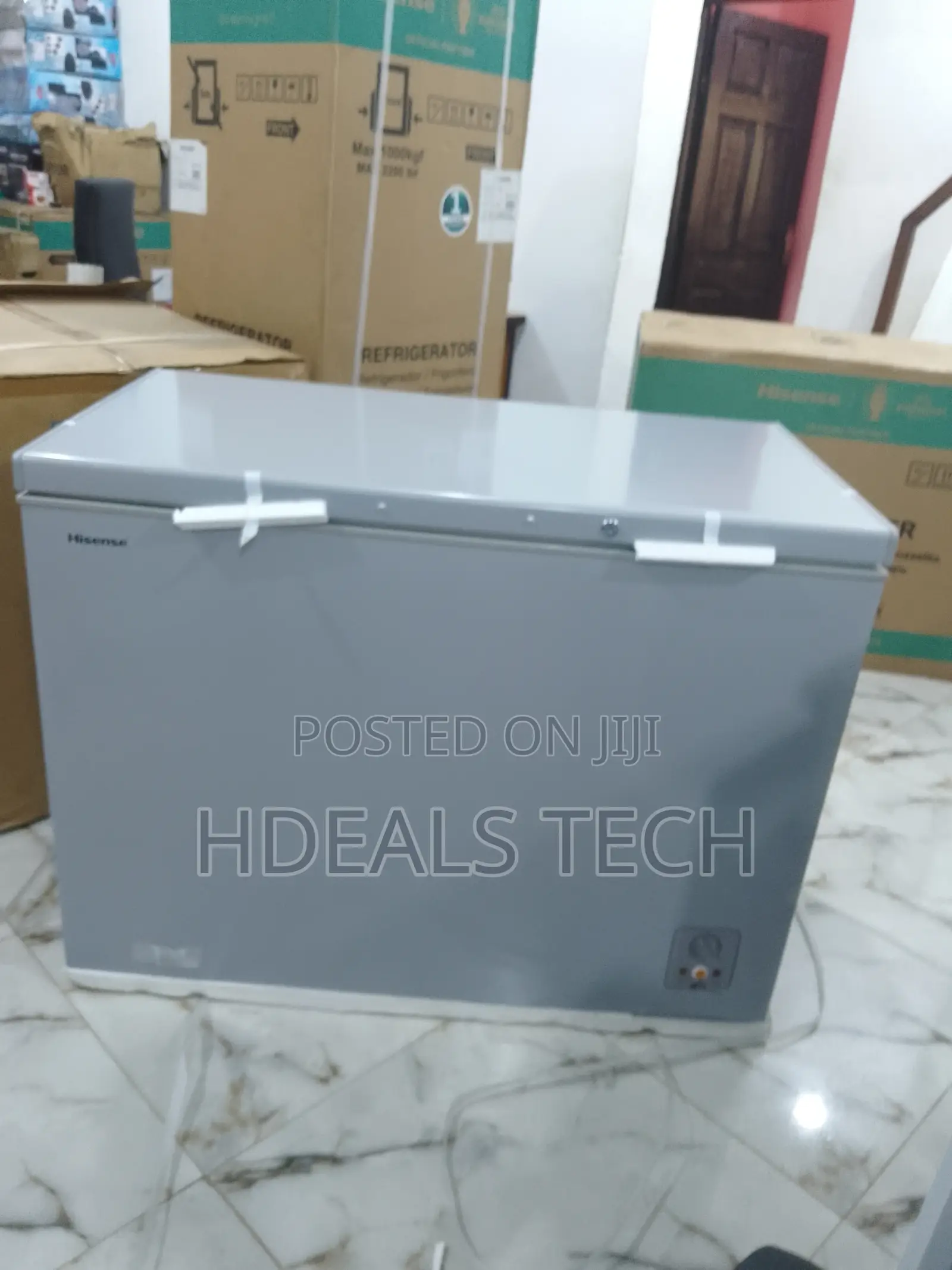 Comfortable Hisense Chest Freezer 300L.