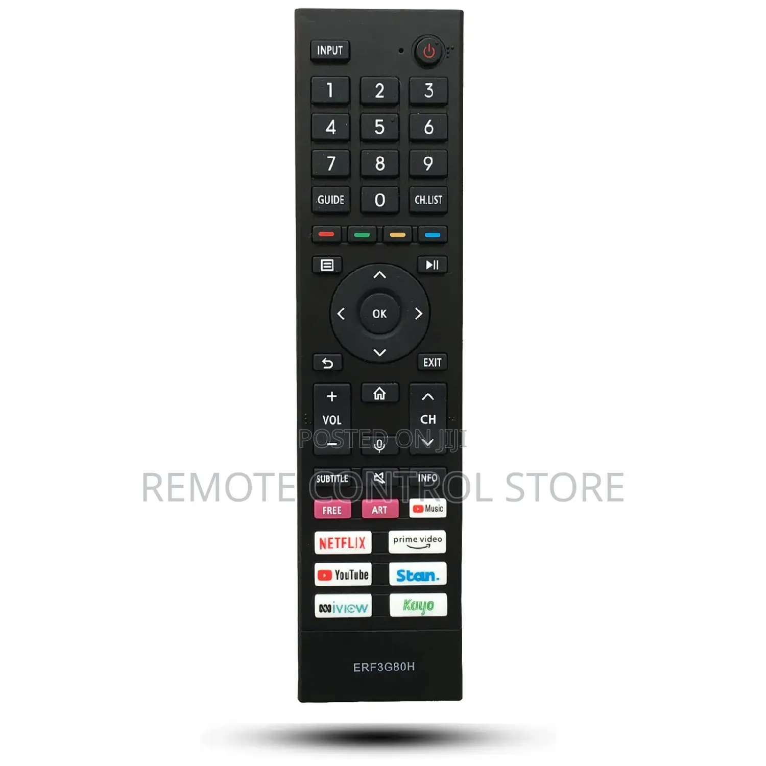 Remote Control ERF3G80H Compatible for Hisense TV