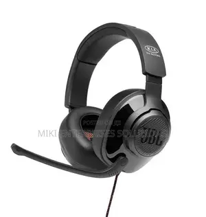 JBL Quantum 200 Wired Over-Ear Gaming Headset With Flip-Up B