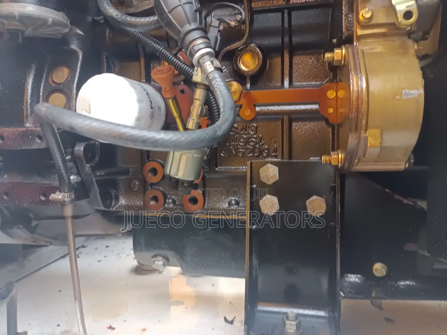 Untampered 15kva Perkins Mikano Soundproof Generator.