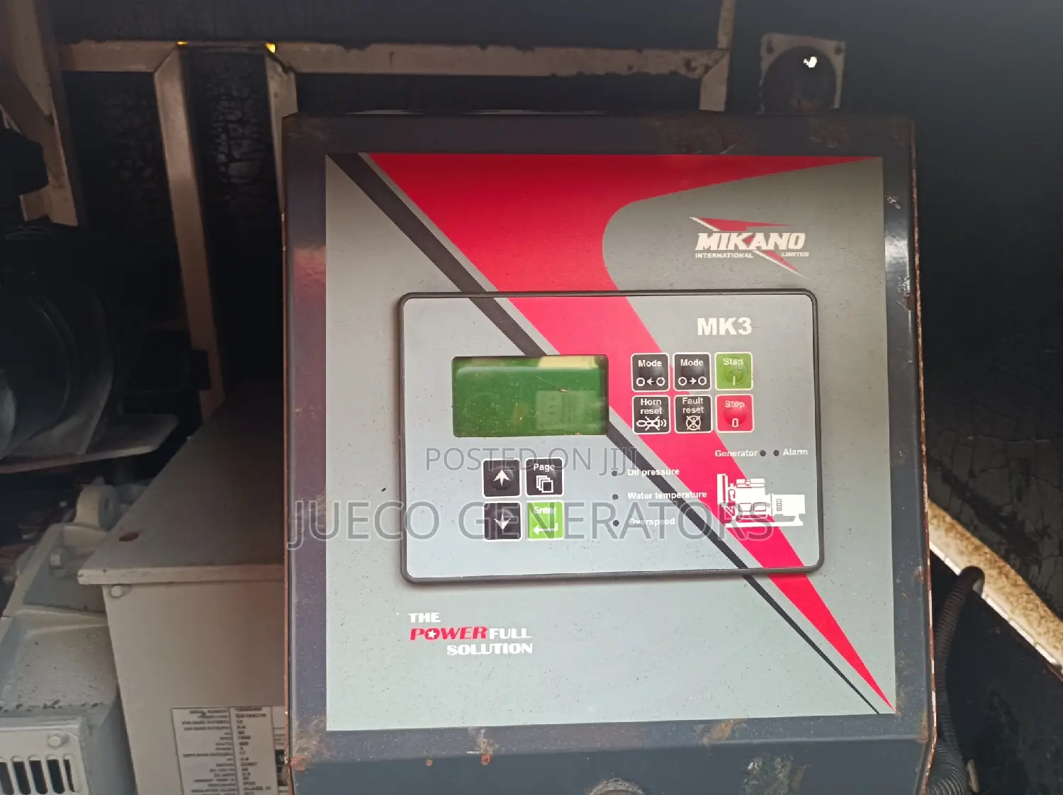 Untampered 15kva Perkins Mikano Soundproof Generator.