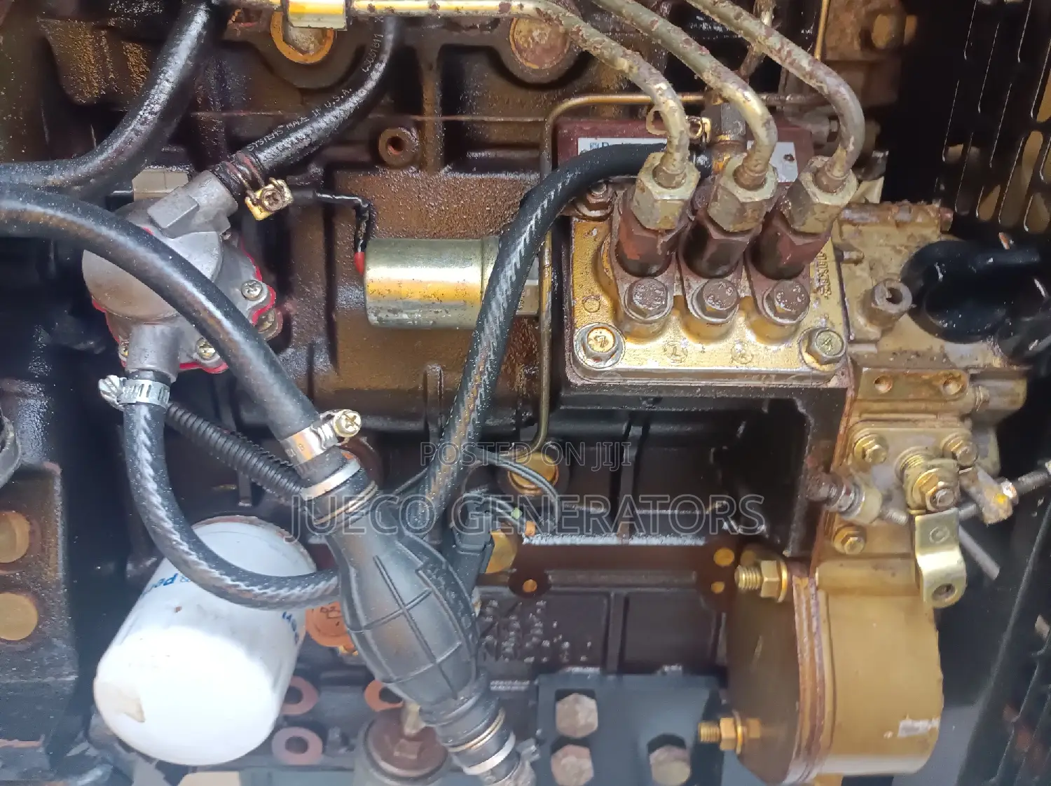Untampered 15kva Perkins Mikano Soundproof Generator.