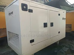 Untampered 15kva Perkins Mikano Soundproof Generator.