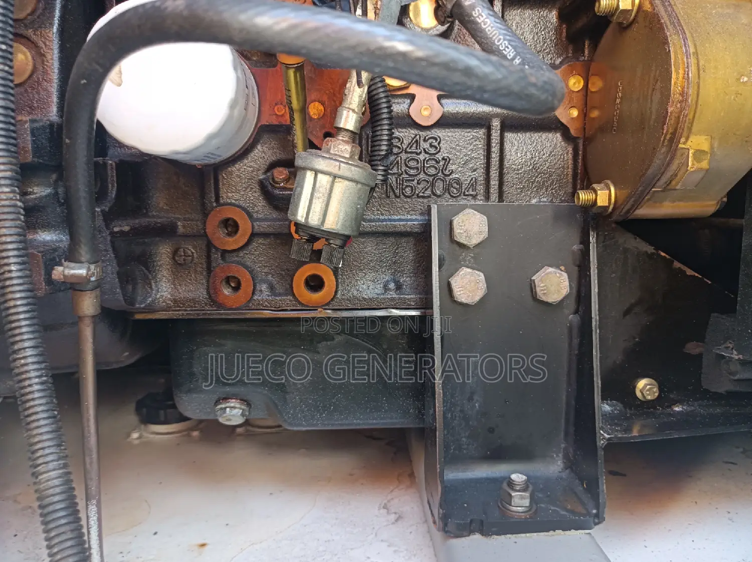Untampered 15kva Perkins Mikano Soundproof Generator.