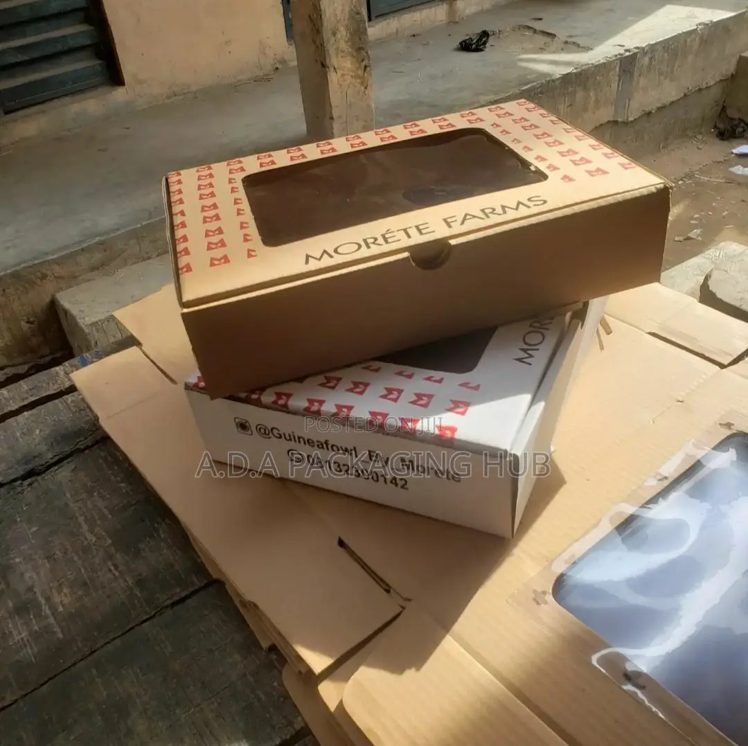 Food Tray Boxes With Windows for Transparency
