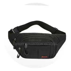 Casual Outdoor Unisex Canvas Waist Bag