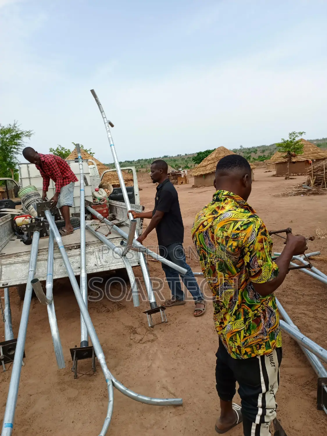 Solar Street Light With CCTV System