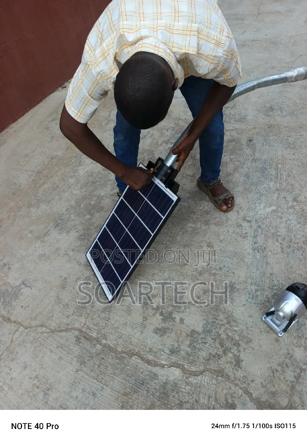 Solar Street Light With CCTV System