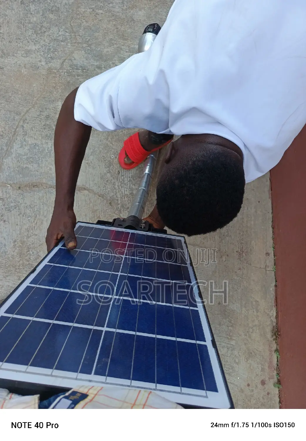Solar Street Light With CCTV System