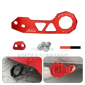 Universal Car Trailer Hook Aluminum Alloy Rhombic Towbar