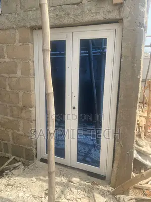 Aluminum Swing Door With Engine