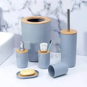 6 Pieces Bathroom Accessories Set