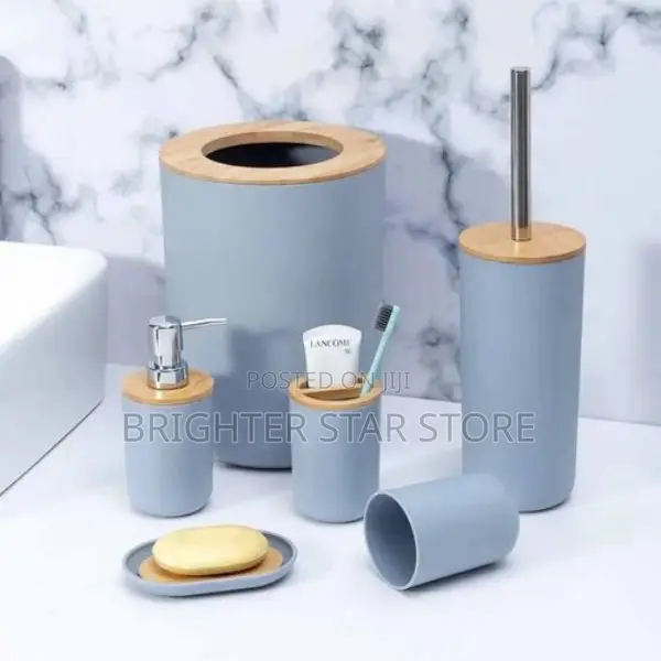 6 Pieces Bathroom Accessories Set