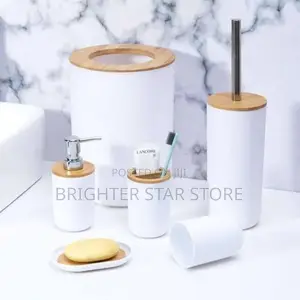 6 Pieces Bathroom Accessories Set