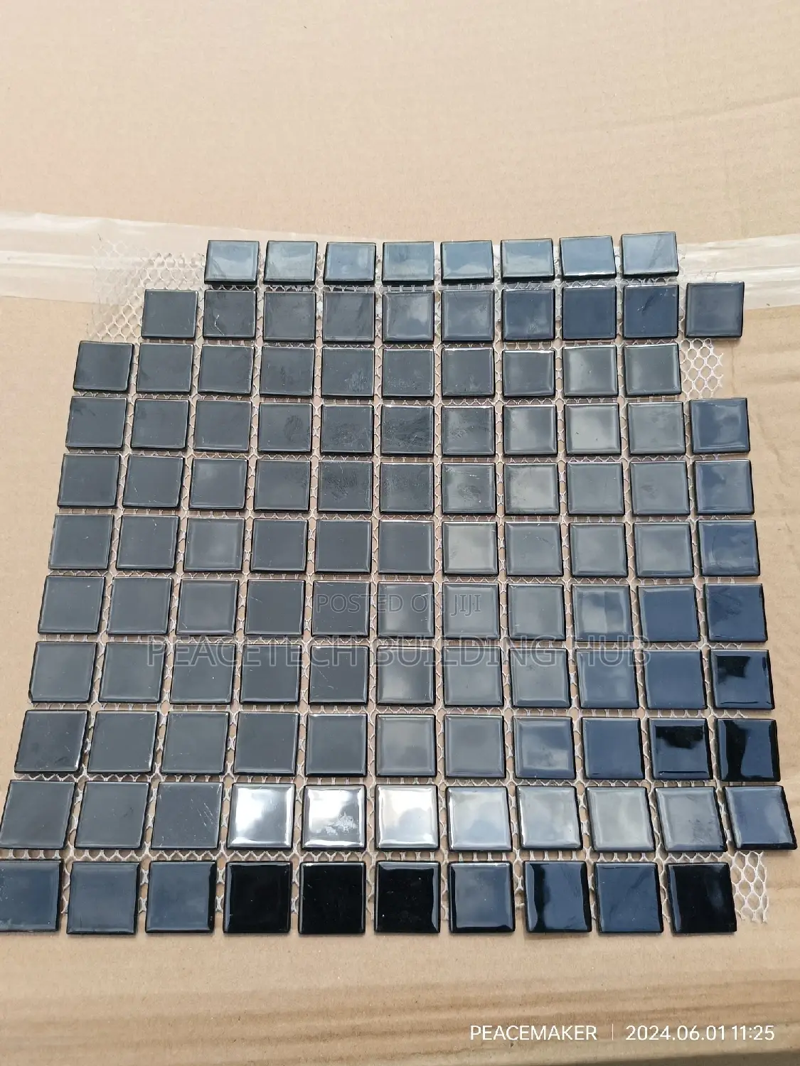 Quality Black Mosaic Crystal