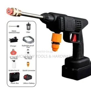 Photo - Hitachi Rechargeable Pressure Car Washing Machine - 118v