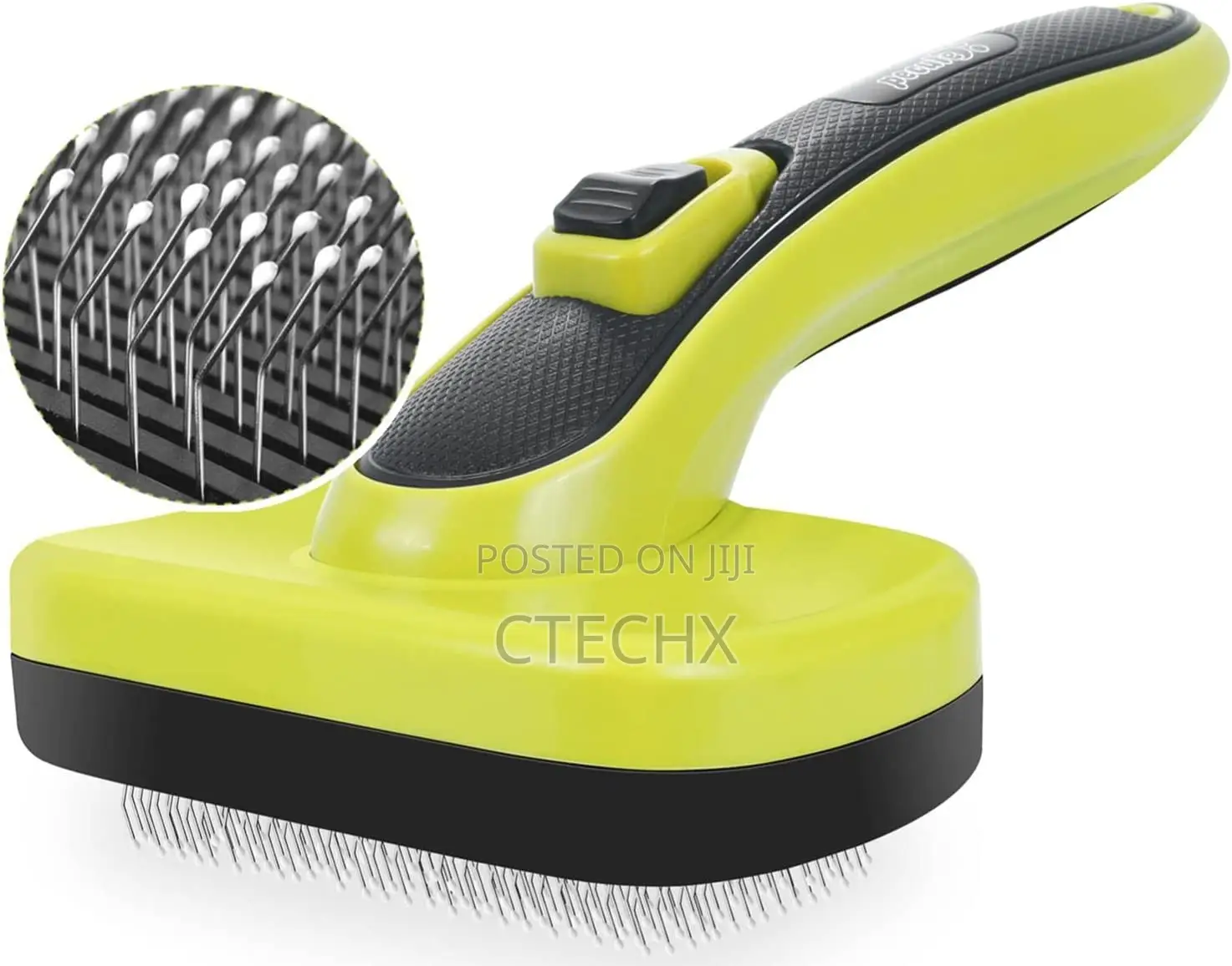 Pecute Self-Cleaning Grooming Brush for Dogs, Cats, Rabbit