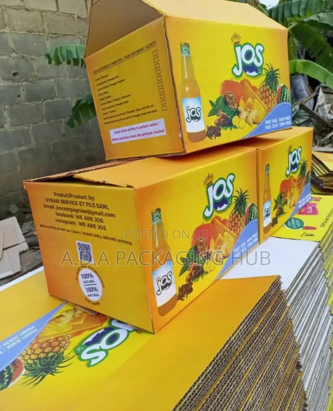 Fully Branded Corrugated Carton Box