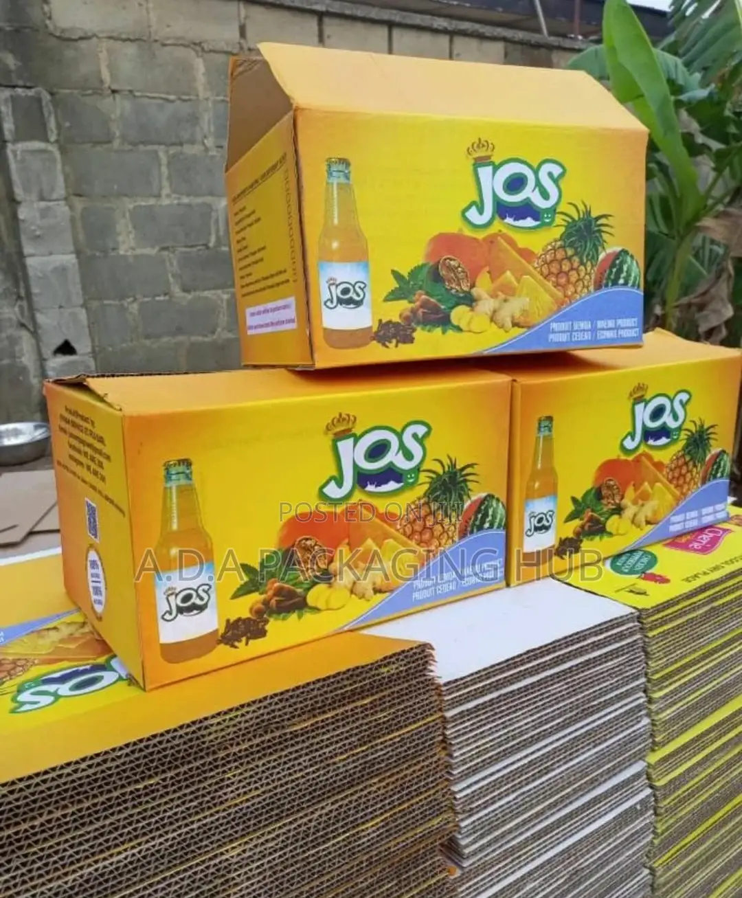 Fully Branded Corrugated Carton Box