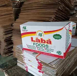 White Branded Carton Box