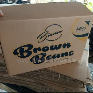 Brown Branded Corrugated Carton Box