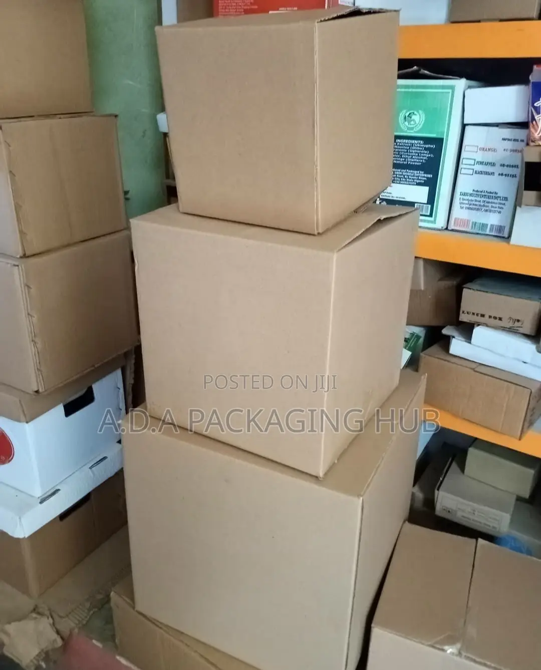 Plain Corrugated Box