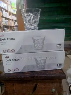 6pcs Diamond Whiskey Glass Cup