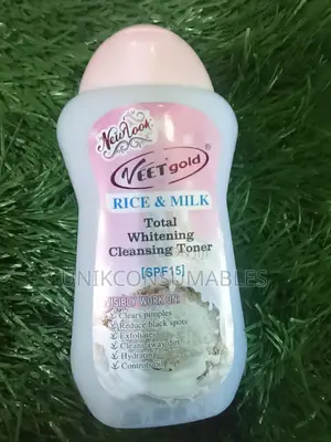 Veetgold Rice Milk Total Whitening Cleansing Toner SPF 15