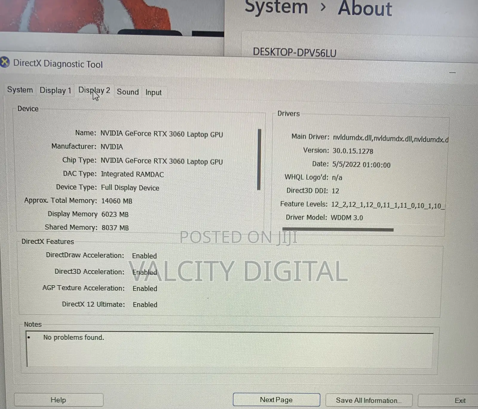 Laptop Asus TUF Dash F15 16GB Intel Core I7 SSD 512GB