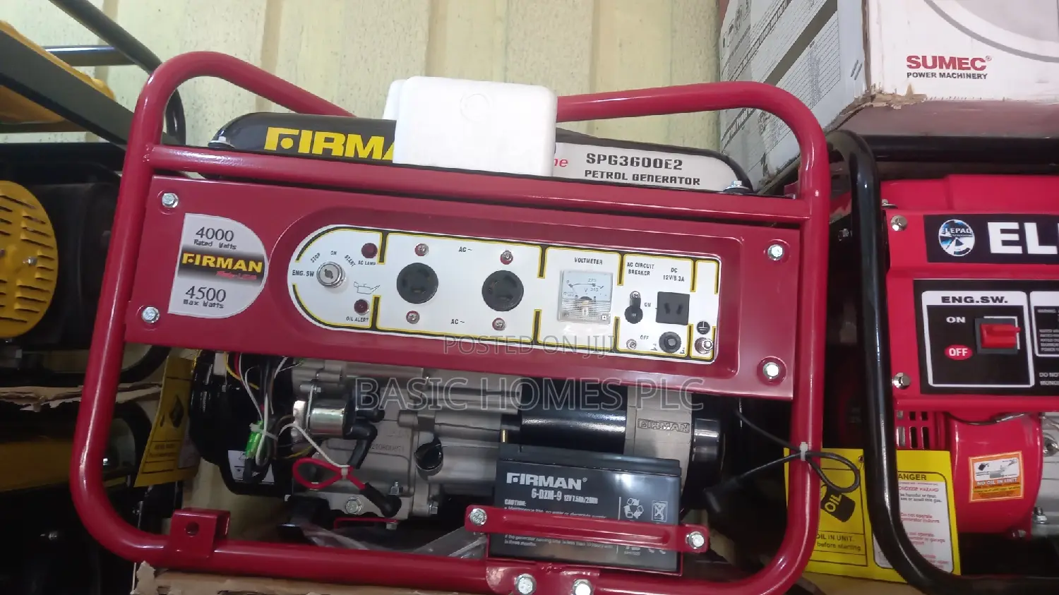 Firman Generator 4.5kva