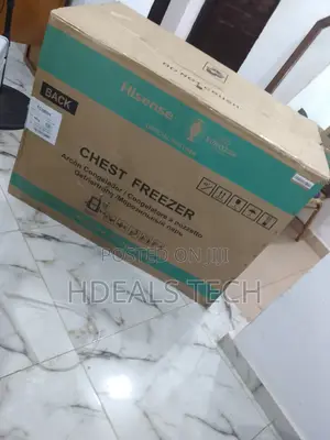 LED Light - Hisense Deep Chest Freezer.