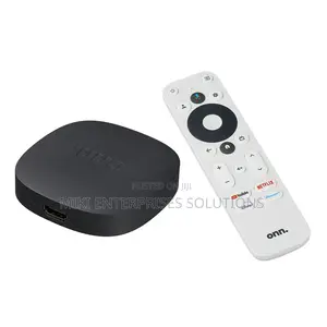 Onn. Streaming TV Box (2nd Gen, 2023 Release) With Google