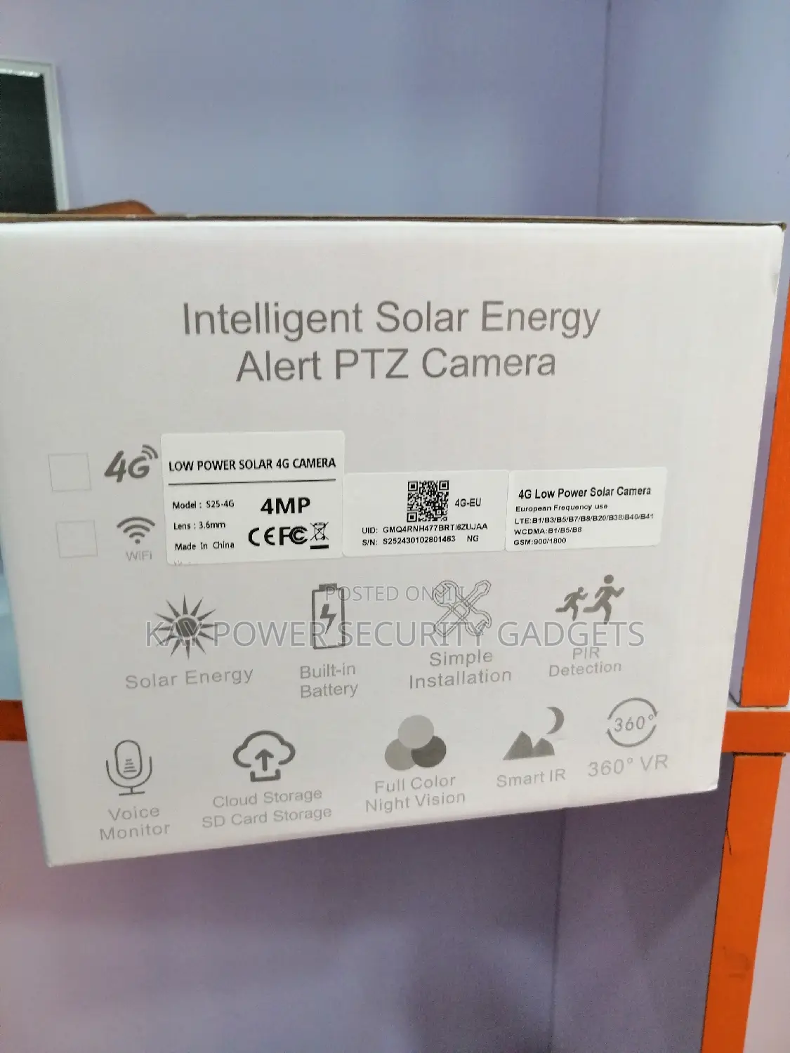 Skyvision 4mp Solar PTZ Camera