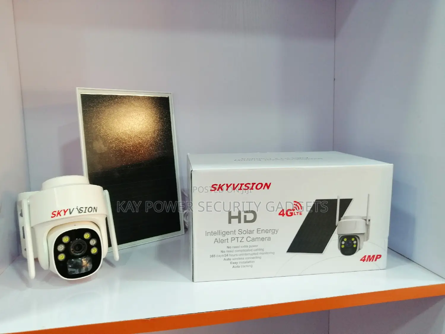 Skyvision 4mp Solar PTZ Camera