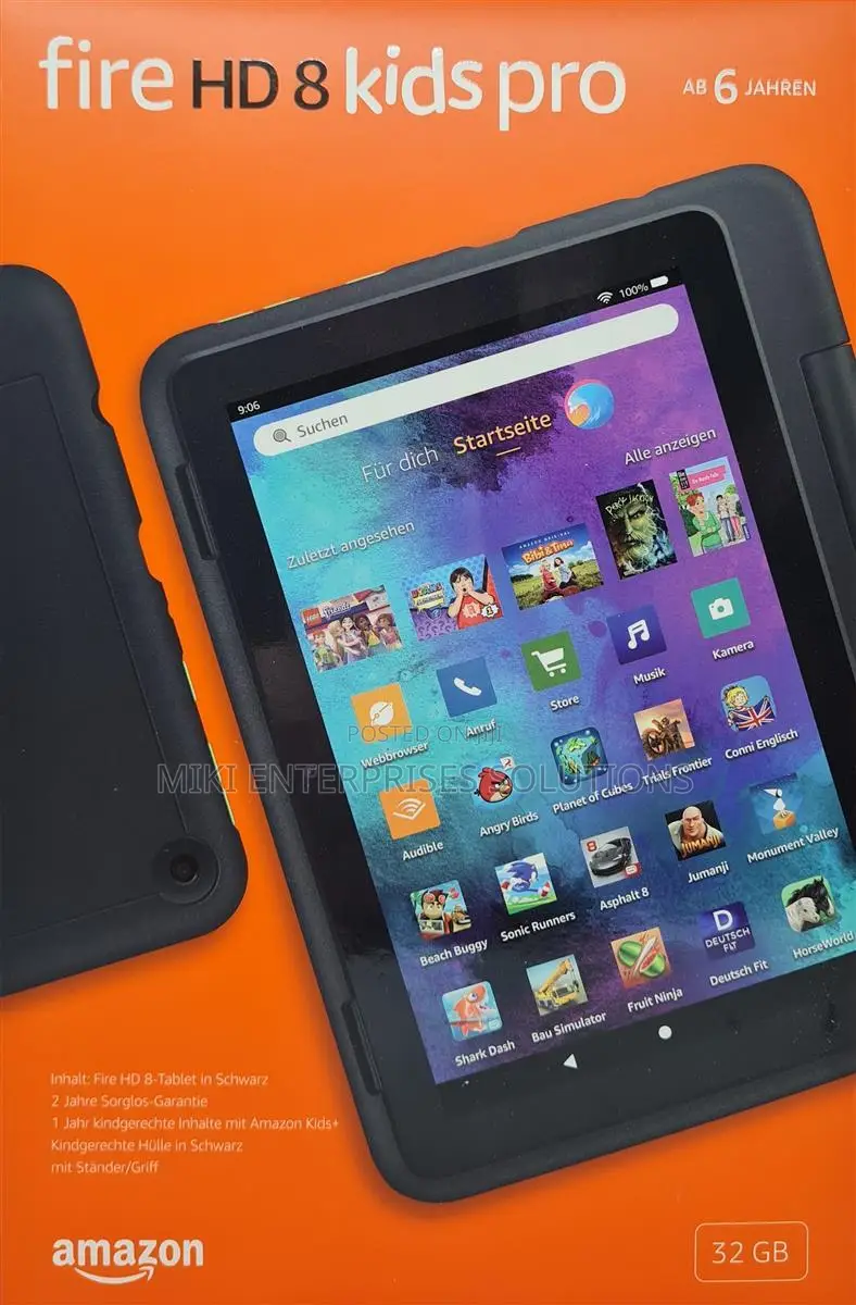 New Amazon Fire HD 8 Kids Pro 32 GB Blue